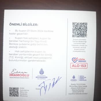 İBB Sosyal Destek Kuponu