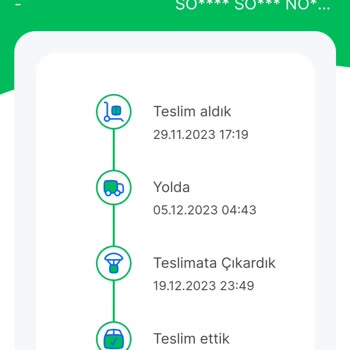 Sendeo Teslim Edilmeyen Kargomun, Teslim Edildi Gösterilmesi