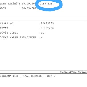 Yapı Kredi Bankası'nın Emekli Maaşlarını Zamanında Hesaba Geçmemesi