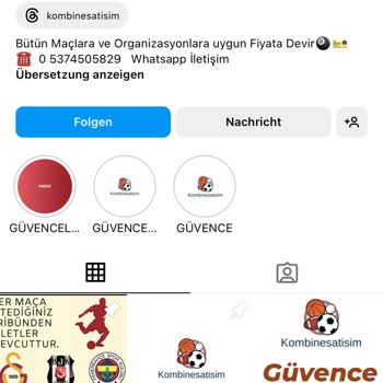 Kombinesatisim (Instagram) Derbi Bilet Hayal Kırıklığı