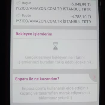 Amazon Siparişlerim Hakkında Bilgi5.048,99 Bir Ödemesi İade