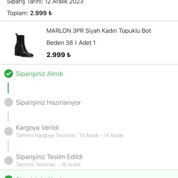 Nine West Paramızı Alıp Ürün Göndermiyor