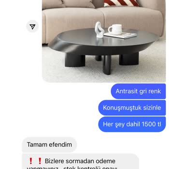 Yıldırım Sehpa Sahte Hesap!