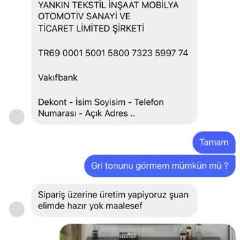 Yıldırım Sehpa Sahte Hesap!