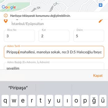Trendyol GO Adres Karmaşası Ve Mağduriyetim