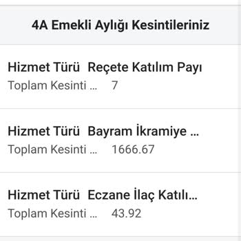 SGK Maaş Ödemesinde Kesinti