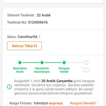 Trendyol Ürünüm Hasarlı Ve Kampanya Avantajım Gitti!
