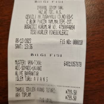 İpekyol Teslim Edilmeyen Ürün!