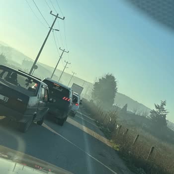Bursa Büyükşehir Belediyesi Bademlide Trafik Çilesi