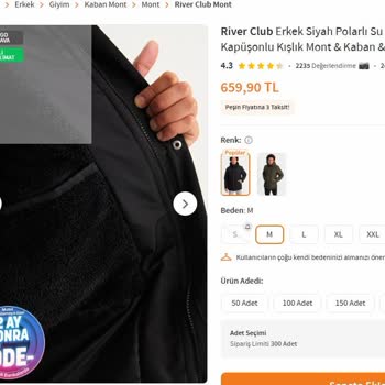 River Club Pahalı Ürün Gösterip Ucuz Ürün Gönderen Bizimle Dalga Geçen Firma