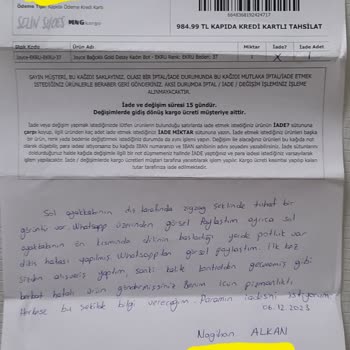 ***selin Shoes Kusurlu Ürün Gönderildi İadesi Yapılmıyor ***