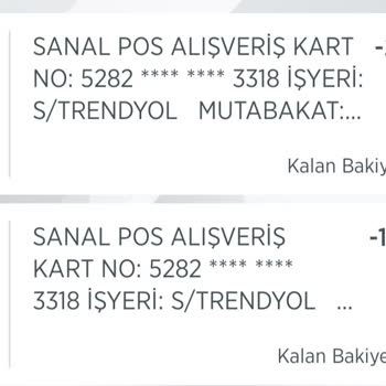 Trendyol Aynı Gün İptal Ettiğim Siparişimin İadesini Göndermiyor
