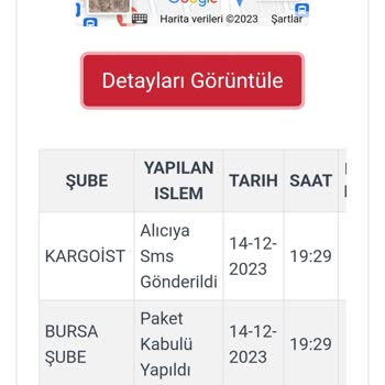 Kargoist Kargomun Durumunu Öğrenemiyorum
