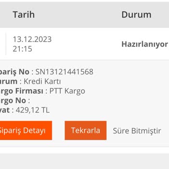 İsem Yayıncılık Sipariş Gönderilmedi