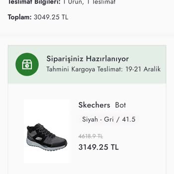 Boyner Ürünüm Teslim Edilmedi.