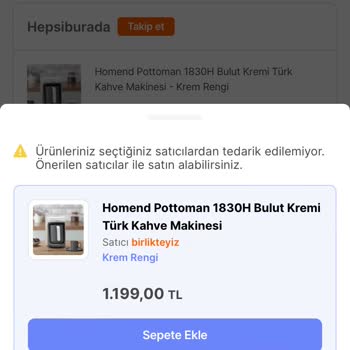 hepsiJET Hepsijet-Hepsiburada İşbirliğiyle İndirimli Ürünü Teslim Etmedi
