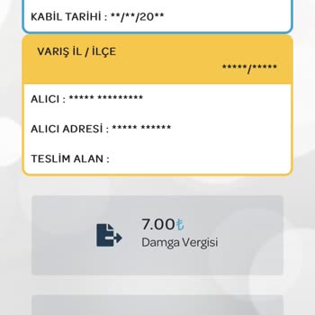 PTT Kargo Teslim Etmediği Ürün