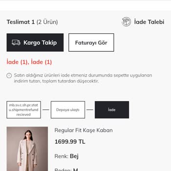 DeFacto Para İademi Yapmıyor Oyalıyor