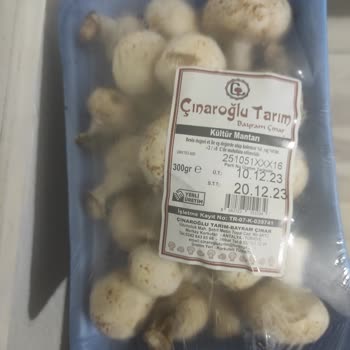 Şok Market Paket Mantar SKT Geçmiş Ürün Göndermiş
