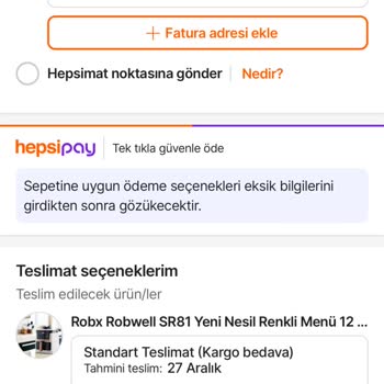 Hepsiburada Sitesinden Hiçbir Şekilde Alışveriş Yapamıyorum