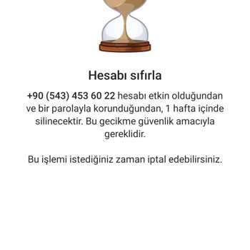 Telegram İptali İçin Acil Yardım