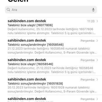 Sahibinden.com Para Aktarımı Yapmıyor