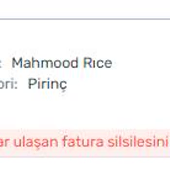 Trendyol Fatura Kabul Edilmesi