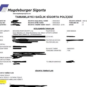 Magdeburger Sigorta Sigorta Poliçem Olmasına Rağmen Her Gidişimde Red Veriyor