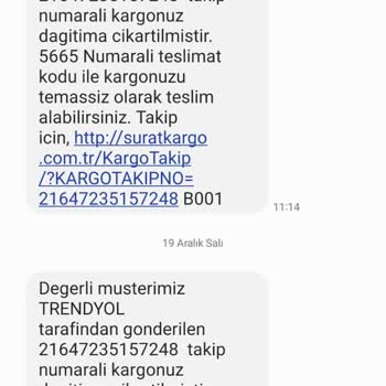 Sürat Kargo Teslim Edilmeyen Kargo
