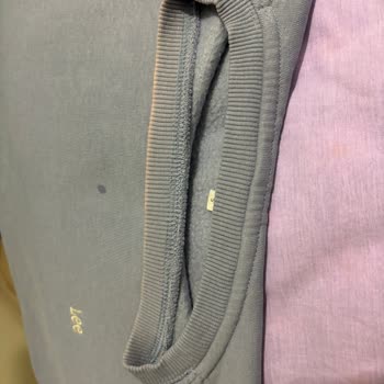 Lee Jeans Sweatshirt Renk Ağarması