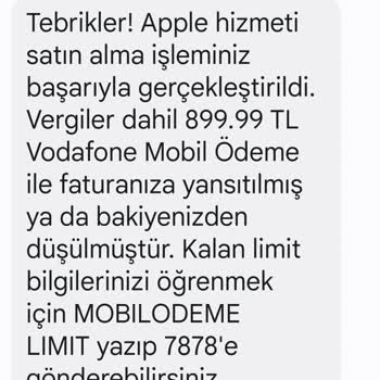 Vodafone Pay Haksız Ücret Alınması