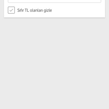 Vodafone İade Ve Düzeltme Tutarı Faturaya Yansıması