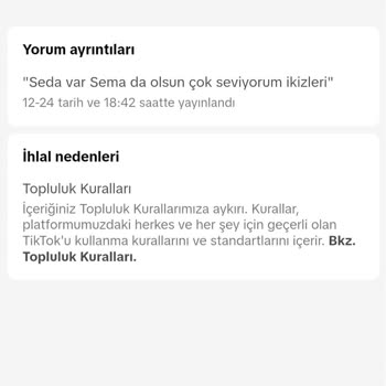 TikTok Kafasına Göre İhlal Veriyor