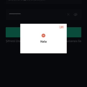 Kucoin Error 21 Hatası İçin Yardım