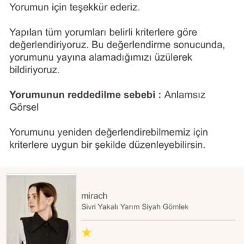 Trendyol Görsel İle Gelen Ürünün Farklı Olması