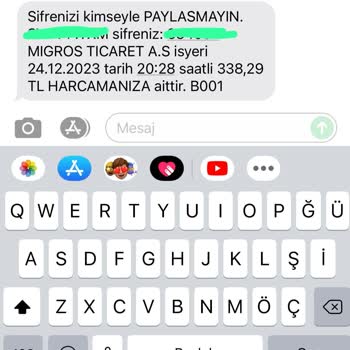 Migros Sanal Market Sipariş İptali Ve İndirim Sorunu