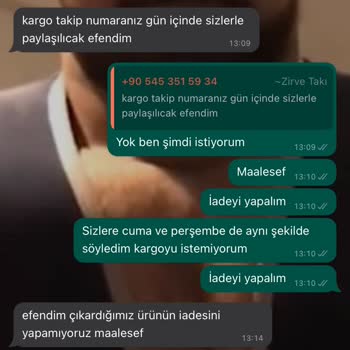 Zirve Takı Zirvetaki.com Ücret İadesi Hakkında