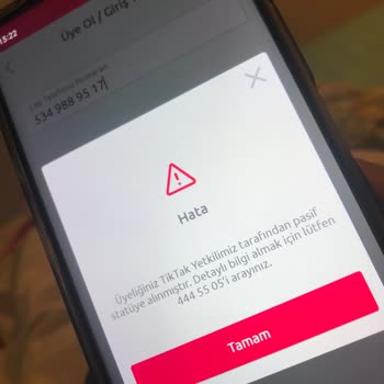TikTak Kirala Lütfen Üyeliğimi Pasiften Kaldırın