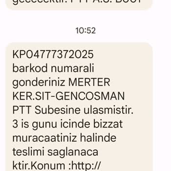 PTT Kargo Adres Değişikliği Yapamıyorum