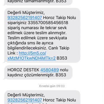 Horoz Lojistik 1 Aydır Ürünümü Teslim Etmedi!