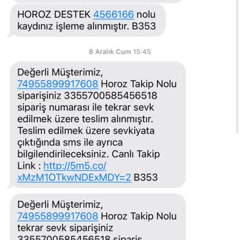 Horoz Lojistik 1 Aydır Ürünümü Teslim Etmedi!