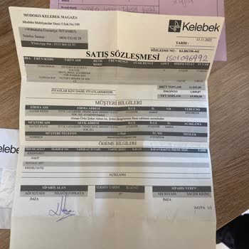 Kelebek Mobilya Kalite Sorunuyla Karşı Karşıya Kaldım