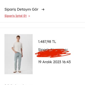 Mavi Siparişin Kargoya Verilmemesi Sorunu