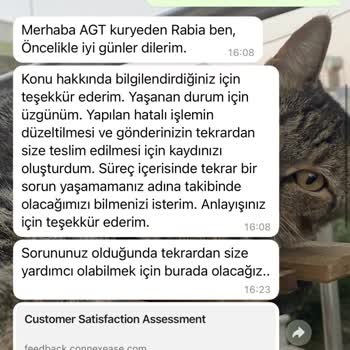 AGT Kurye (aynigunteslim.com) Kredi Kartım 2 Aydır Elime Ulaşmadı!