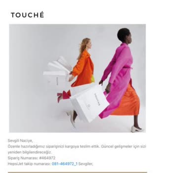 Touché Privé İade Yapılmıyor Ürün Tedarik Edilmiyor