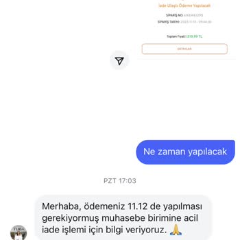 Tuba Butik İade Süreci Mağduriyeti