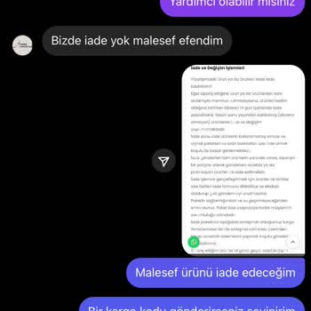 Tarz Topuklar İade Kabul Etmiyor