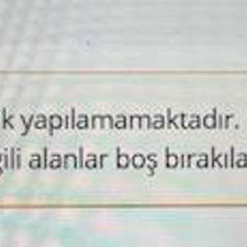CK Boğaziçi Elektrik E Devlet Elektrik Aboneliği Hata Mesajı