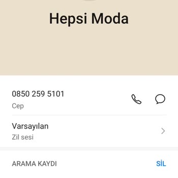Hepsi Moda Siparişlerin Durumu Ve Firmayla İletişime Geçilememesi.