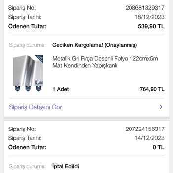 N11 Ve Mağaza Arasında Kaybolan Siparişim